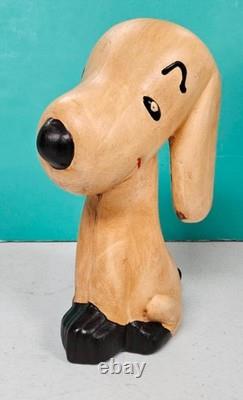 VINTAGE 1960s PEANUTS Ceramic FIGURE SET Linus LUCY Sally SNOOPY Charlie Brown