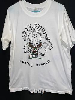 VINTAGE Grateful Dead Cosmic Charlie T Shirt Charlie Brown Snoopy XL Mr. T