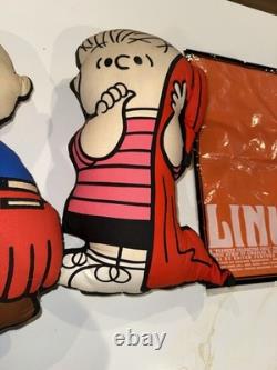 VINTAGE Peanuts 17 Pillow Doll 1963 Linus And Charlie Brown Lot MINT UNUSED