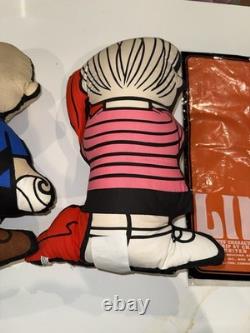 VINTAGE Peanuts 17 Pillow Doll 1963 Linus And Charlie Brown Lot MINT UNUSED