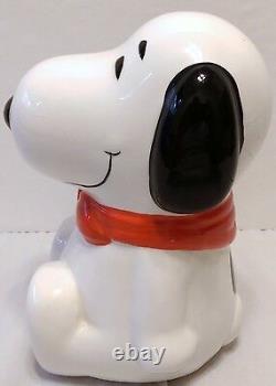 VTG Benjamin & Medwin Snoopy Ceramic Tool Holder Charlie Brown Schultz Office