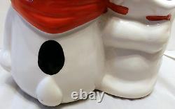 VTG Benjamin & Medwin Snoopy Ceramic Tool Holder Charlie Brown Schultz Office