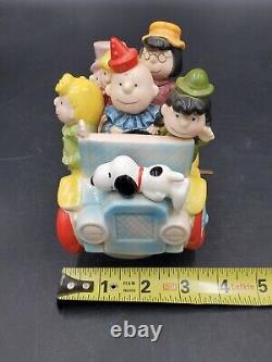 VTG Schmid Clown Capers Peanuts Snoopy Charlie Brown Music plays Be a Clown