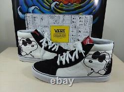 Vans Sk8-hi Reissue X Peanuts Joe Cool Snoopy Charlie Brown