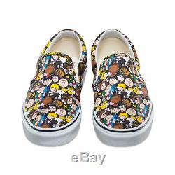 Vans x PEANUTS Slip-On Mens Shoes (NEW) The Gang SNOOPY Charlie Brown FREE SHIP