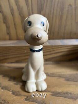 Vintage 1958 Peanuts Snoopy Hungerford Vinyl Toy Rubber Dog 7.5