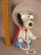 Vintage 1969 Snoopy Astronaut 10 Plastic Action Figure Peanuts Gang Apollo Adp