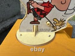 Vintage 1973 Mattel Vertibird Snoopy & His Flyin' Doghouse Charlie Brown Set