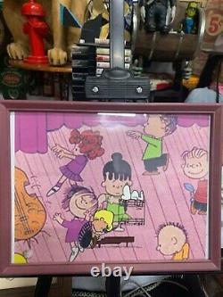 Vintage 1978 Peanuts Snoopy Charlie Brown Linus Film Animation Cel Original