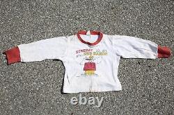 Vintage 50s Peanuts Snoopy Charlie Brown Youth Size 6 Pullover shirt Norwich