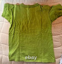 Vintage 60's Norwich Peanuts Snoopy Baseball Charlie Brown T-Shirt SZ M Kids