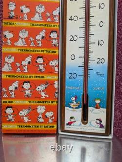 Vintage 70's Snoopy Peanuts Thermometer By Sybron/Taylor Charlie Brown
