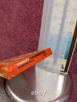 Vintage 70's Snoopy Peanuts Thermometer By Sybron/Taylor Charlie Brown