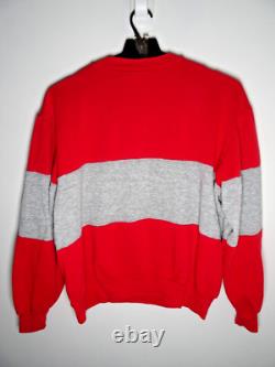 Vintage 80s Peanuts Snoopy Charlie Brown Sweatshirt Medium Ohio State Football