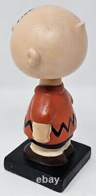 Vintage Bobble Head Doll Charlie Brown from Peanuts by Lego