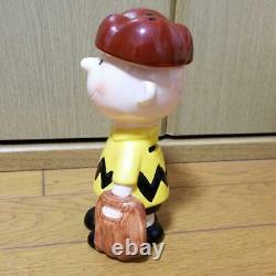 Vintage Charlie Brown Bank Peanuts Pottery Snoopy