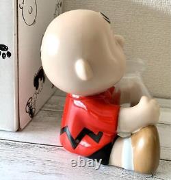 Vintage Charlie Brown Object Figurine Vase Snoopy