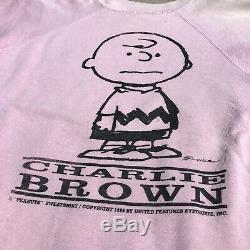 Vintage Charlie Brown Peanuts Mayo Spruce Sweatshirt Medium Snoopy Sweater