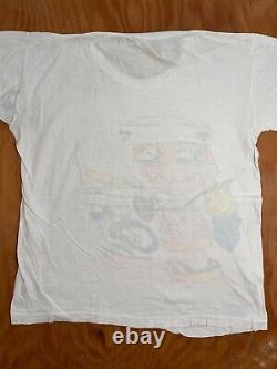 Vintage Charlie Brown Snoopy Acapulco Tourist Shirt Shorts Set Size L AOP