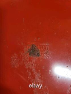 Vintage Cheinco Snoopy Dog House Lid Charlie Brown Metal Garbage Can, Circa 1970