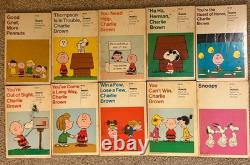 Vintage Peanuts Charlie Brown Snoopy Book Lot 54 Charles Schulz 1960s 70s