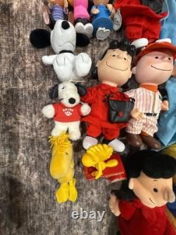 Vintage Peanuts Lot Plush/Toys including Knott's Berry Farm peanuts