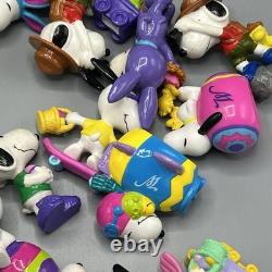Vintage Peanuts Snoopy 2 Figurine Lot Of 43 United Feature