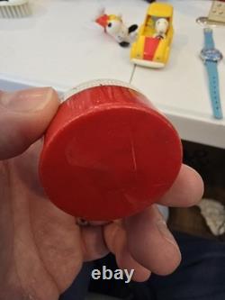 Vintage Peanuts Snoopy Charlie Brown Toy Lot Watches PEZ Cars Hong Kong 50s 60s