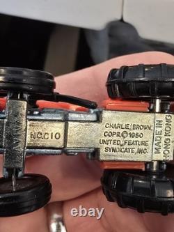 Vintage Peanuts Snoopy Charlie Brown Toy Lot Watches PEZ Cars Hong Kong 50s 60s