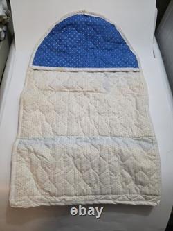 Vintage Quilted Fabric Snoopy Charlie Brown Peanuts Gang Shoe Holder