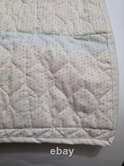 Vintage Quilted Fabric Snoopy Charlie Brown Peanuts Gang Shoe Holder