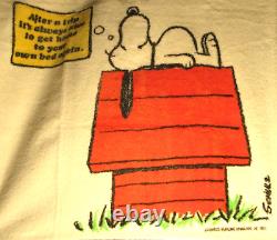 Vintage Set of 4 1970s Peanuts Charlie Brown Snoopy Woodstock Bath Hand Towels