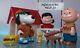 Vintage Snoopy Charlie Brown Lucy Woodstock 1950 1952 Peanuts Rare Characters Vg