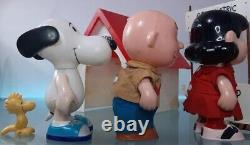 Vintage Snoopy Charlie Brown Lucy Woodstock 1950 1952 Peanuts RARE Characters VG