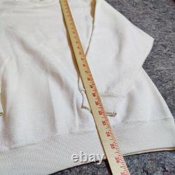 Vintage Snoopy Crewneck Sweatshirt Mens L 50s Snoopy Charlie Brown Schulz