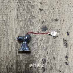 Vintage Snoopy Dog 1958 Sterling Silver Christmas Ornament Pendant Charlie Brown