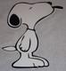 Vintage Snoopy Dog Peanuts Diecut 13 Metal Charles M Schulz Comic Tv Movie Sign