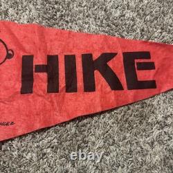 Vintage Snoopy Hike Felt Banner 1965 Snoopy Charlie Brown