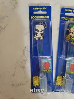 Vintage Snoopy and Charlie Brown toothbrushes overseas