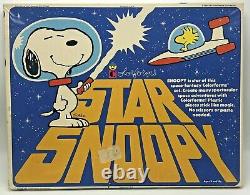 Vintage Star Snoopy Colorforms Adventure Set Charlie Brown Star Wars Parody