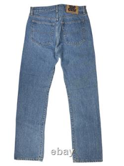 Vintage TOO CUTE Snoopy & Charlie Brown Denim Jeans 28x31 Levi's Peanuts RARE