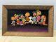 Vintage Black Velvet Peanuts And The Gang. Snoopy, Charlie Brown And Friends. 23