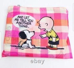 Vintagepeanuts Snoopy Charlie Brown Shopping Bag