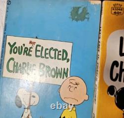Vtg Charlie Brown Peanuts Snoopy Paperback Collection Charles Schultz 21 Books