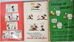 Vtg Charlie Brown Peanuts Snoopy Paperback Collection Charles Schultz 21 Books