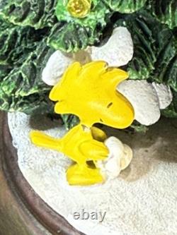 Vtg Danbury Mint Christmas Time Is Here Charlie Brown Peanuts Snoopy Lighted