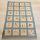 Vtg Peanuts Snoopy Woodstock Charlie Brown Patch Quilt Blanket Early 50s