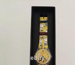 Watch Swatch NEW GENT- POW WOW PEANUTS SNOOPY SO29Z101 CHARLIE BROWN
