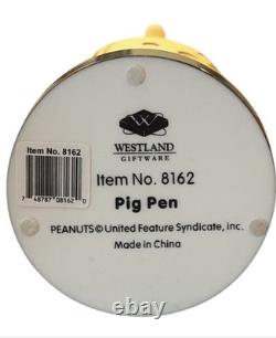 Westland Giftware Peanuts Collection Snoopy, Charlie Brown, Pig Pen Bobblehead