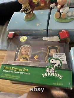 Westland Peanuts Figurine Lot Collectibles Over 13 Items Christmas Pageant + Mor